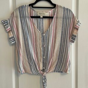 Cloth and Stone blouse from Anthropologie